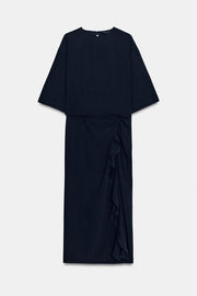 Robe midi drapée ZW Collection