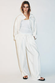 Pantalon fluide à bas réglable