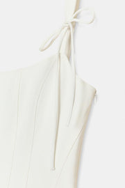 Robe corset à volume