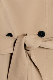 Blouson trench avec ceinture