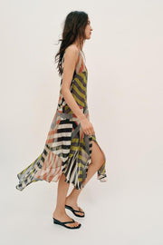 Robe imprimée patchwork