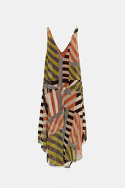 Robe imprimée patchwork