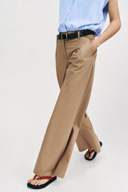 Pantalon large avec ceinture