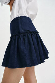 Jupe-culotte évasé