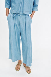 Pantalon fluide culotte