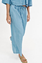 Pantalon fluide culotte