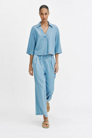 Pantalon fluide culotte