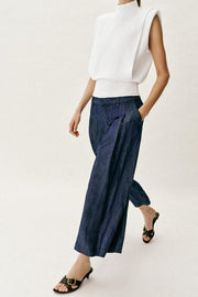Pantalon-culotte à pinces