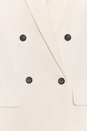 Blazer en lin à manches courtes ZW Collection