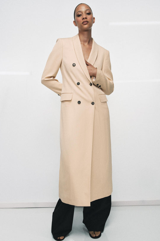 Manteau fluide croisé ZW Collection