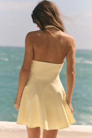 Robe dos-nu évasée