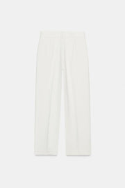 Pantalon droit taille mi-haute