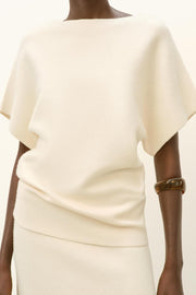 Pull en maille à manches larges