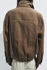Bomber lin poche ZW Collection
