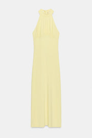 Robe midi dos-nu lien à nouer