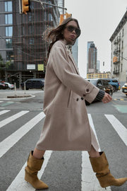 Manteau oversize doux