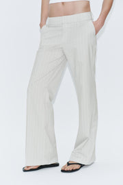 Pantalon droit taille basse
