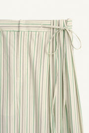 Pantalon style pyjama à rayures Édition limitée