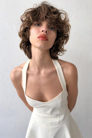 Robe dos-nu évasée