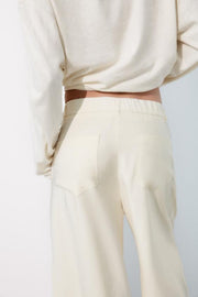 Pantalon fluide à plis