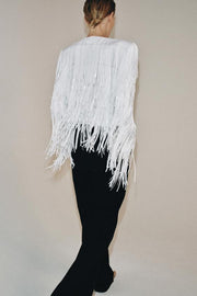 Veste à franges à sequins ZW Collection