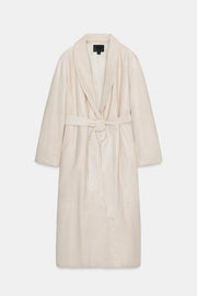 Manteau en cuir matelassé ZW Collection Édition limitée