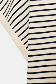 Top en maille à manches larges