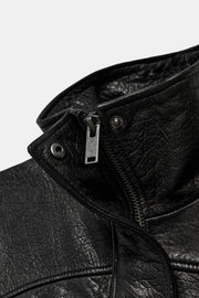 Blouson oversize 100 % cuir