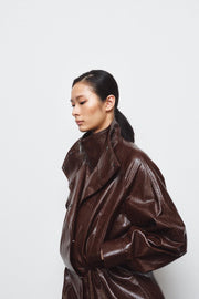 Veste effet cuir ZW Collection