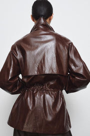 Veste effet cuir ZW Collection
