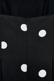 Combinaison bustier à pois