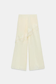 Pantalon paréo large en dentelle