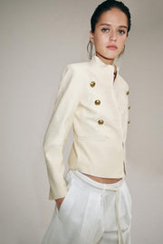 Veste cintrée à boutons ZW Collection