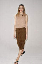 Top en maille ultrafine en laine