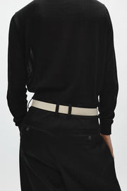 Veste contrastée en maille