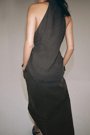 Jupe longue en lin ZW Collection