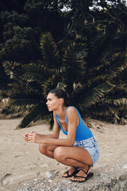 Short Z1975 coupe mom taille mi-haute