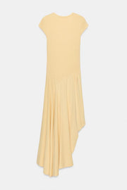 Robe longue asymétrique