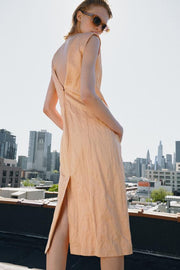 Robe midi effet froissé ZW Collection