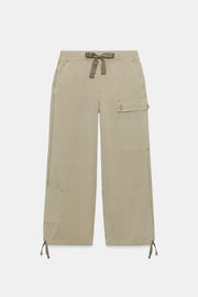 Pantalon cargo lien à nouer
