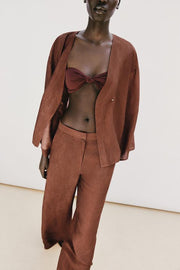 Pantalon fluide large