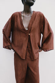 Veste croisée