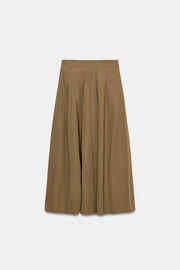 Jupe midi en nylon