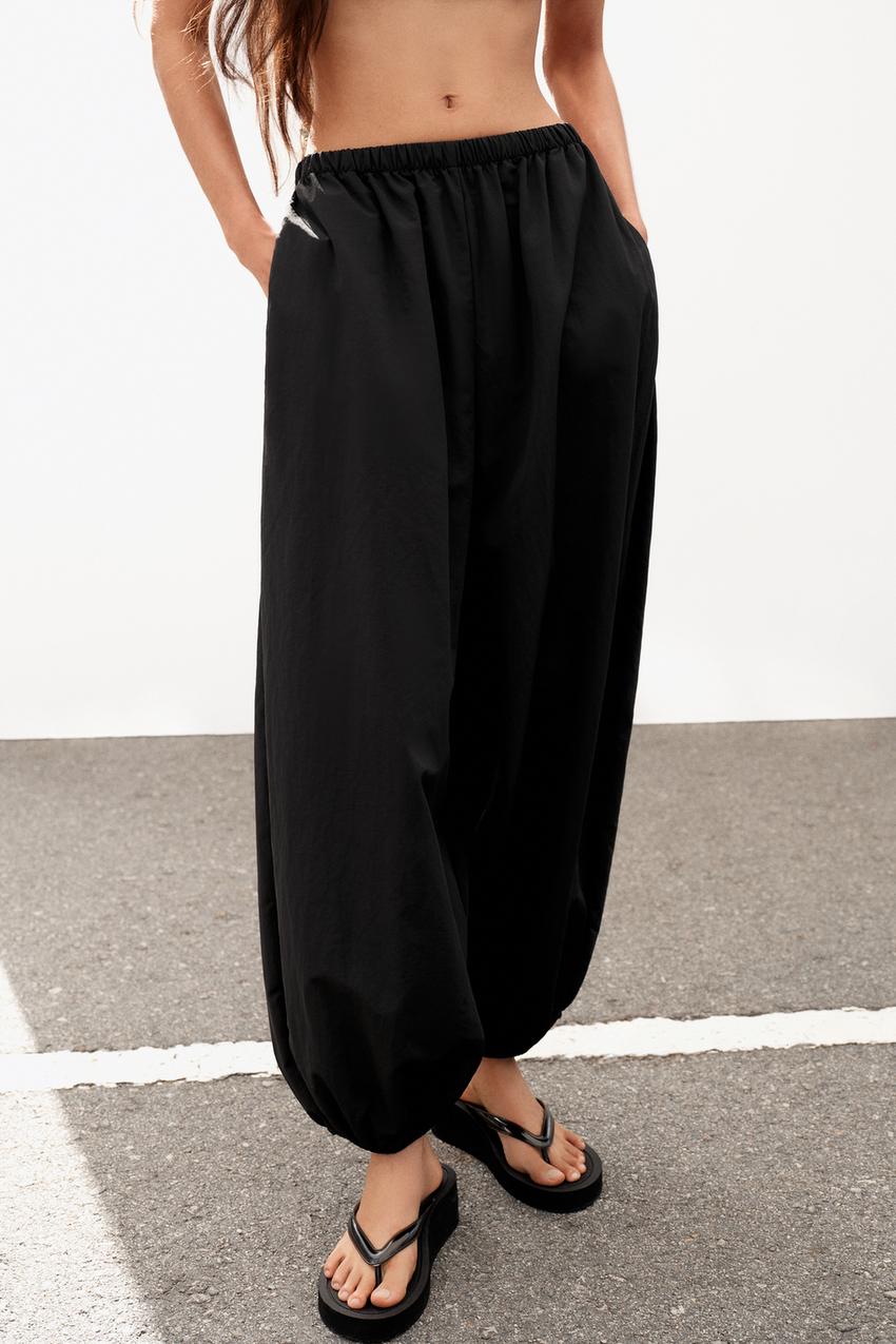 Pantalon en nylon bouffant