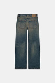 Jean Z1975 coupe droite ample, taille mi-haute