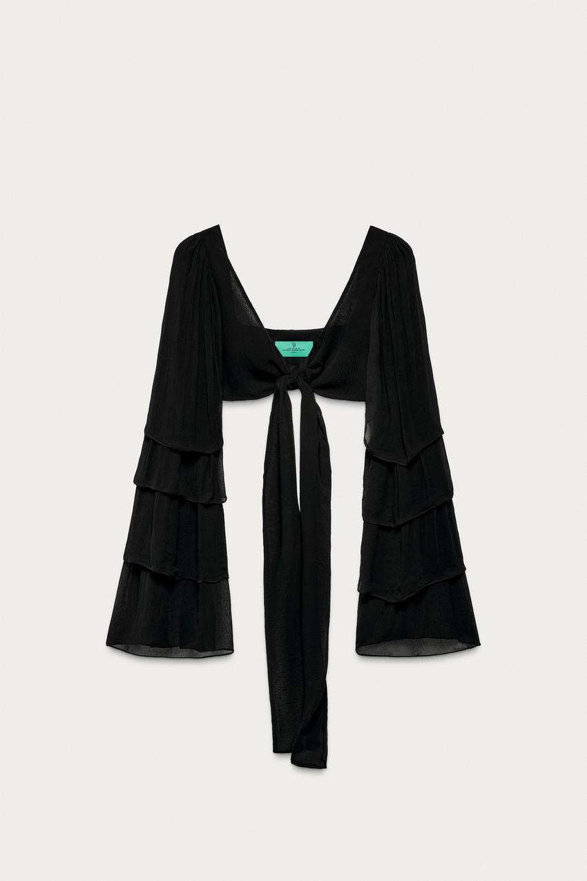 Top à volants Marisa Berenson x