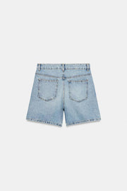 Short en denim taille haute ZW Collection