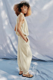 Pantalon bouffant à taille élastique
