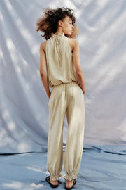 Pantalon bouffant à taille élastique