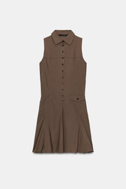 Robe midi chemise